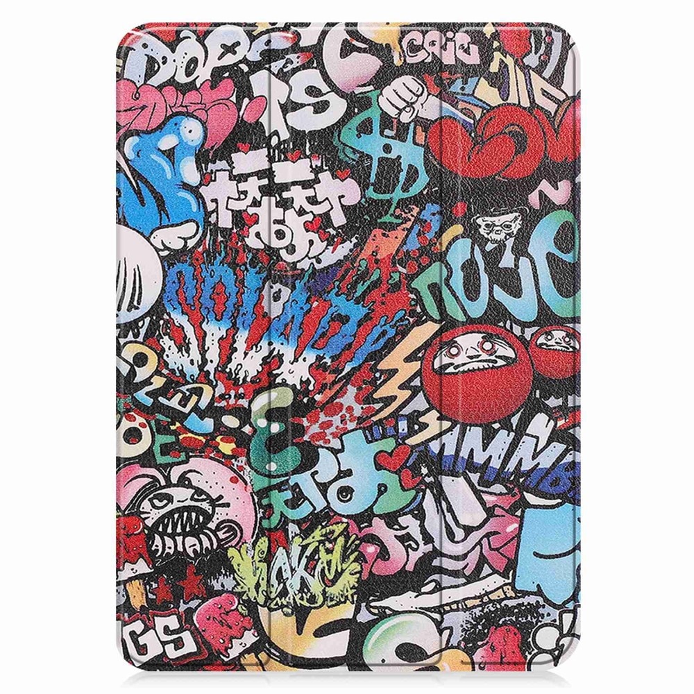 iPad 10.9 10th Gen (2022) Tri-fold Hoesje Graffiti