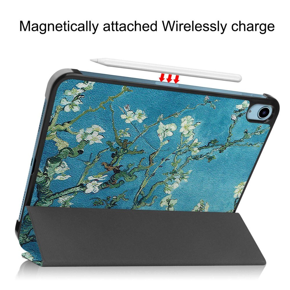 Apple iPad 10.9 10th Gen (2022) Tri-fold Hoesje Veelkleurig/patroon