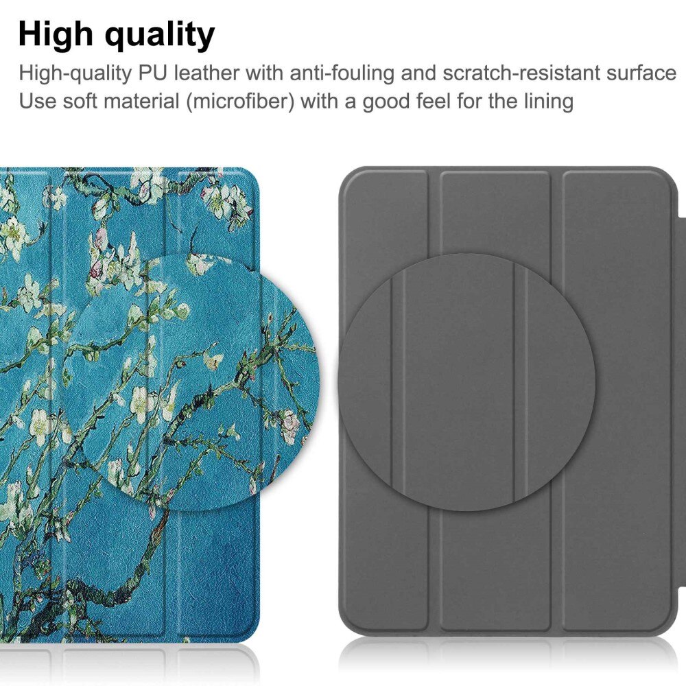 Apple iPad 10.9 10th Gen (2022) Tri-fold Hoesje Veelkleurig/patroon