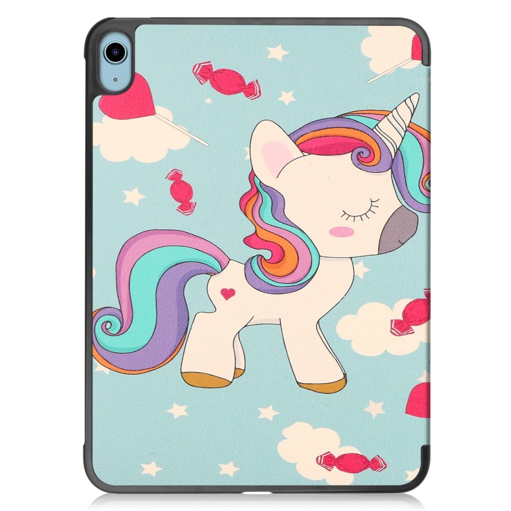 iPad 10.9 10th Gen (2022) Tri-fold Hoesje Unicorn