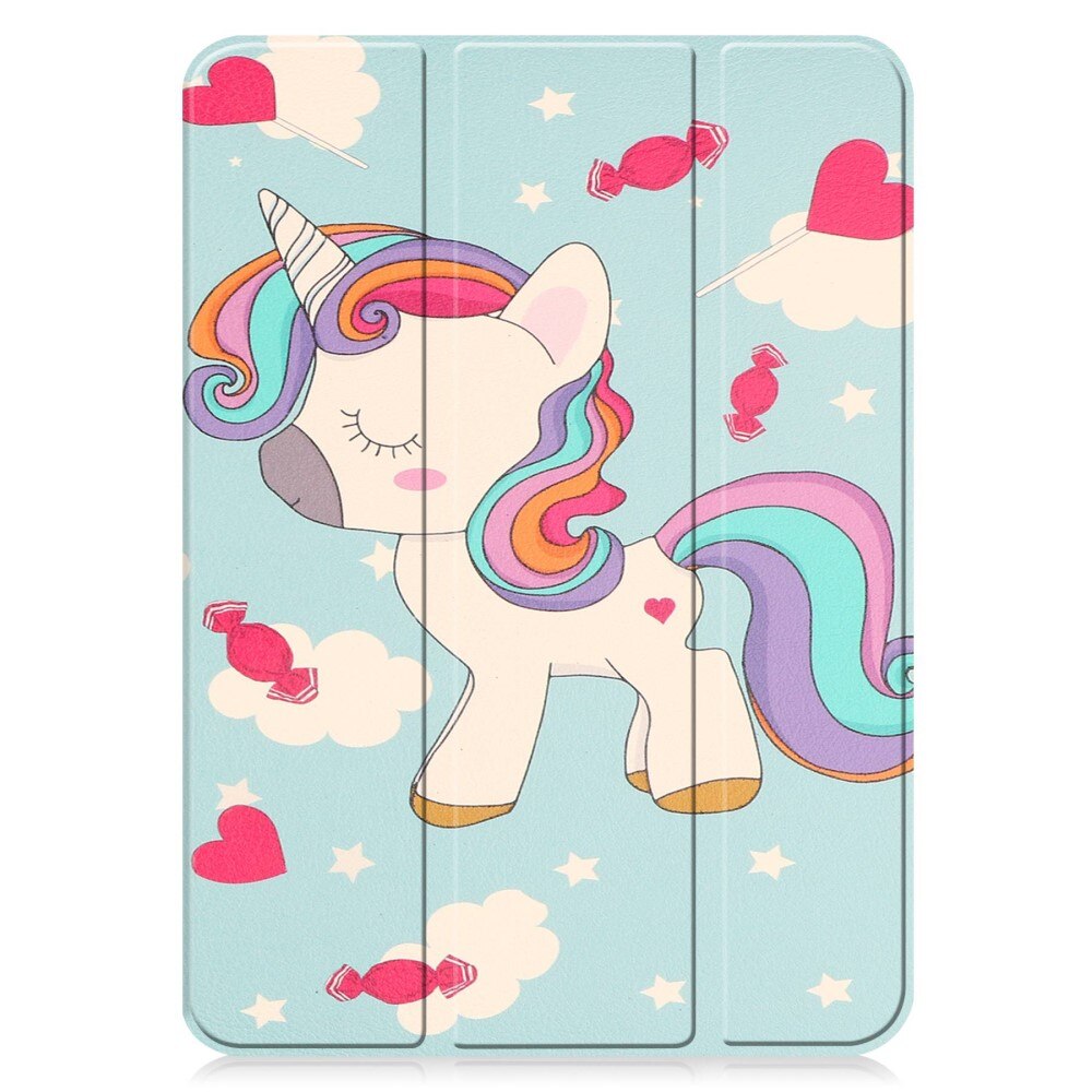 iPad 10.9 10th Gen (2022) Tri-fold Hoesje Unicorn