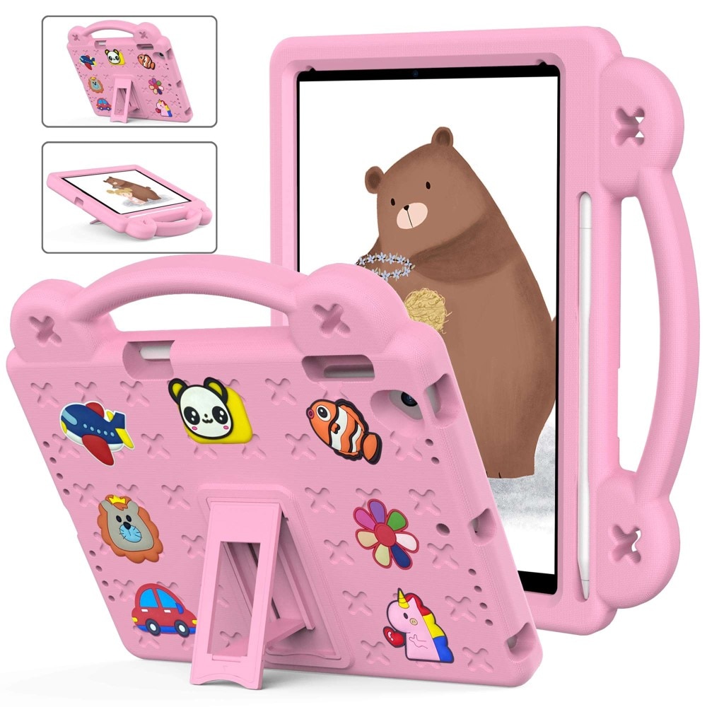 iPad 9.7/Air 2/Air Schokbestendig EVA-hoesje Kickstand roze