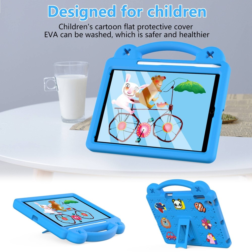 iPad Air 9.7 1st Gen (2013) Schokbestendig EVA-hoesje Kickstand blauw