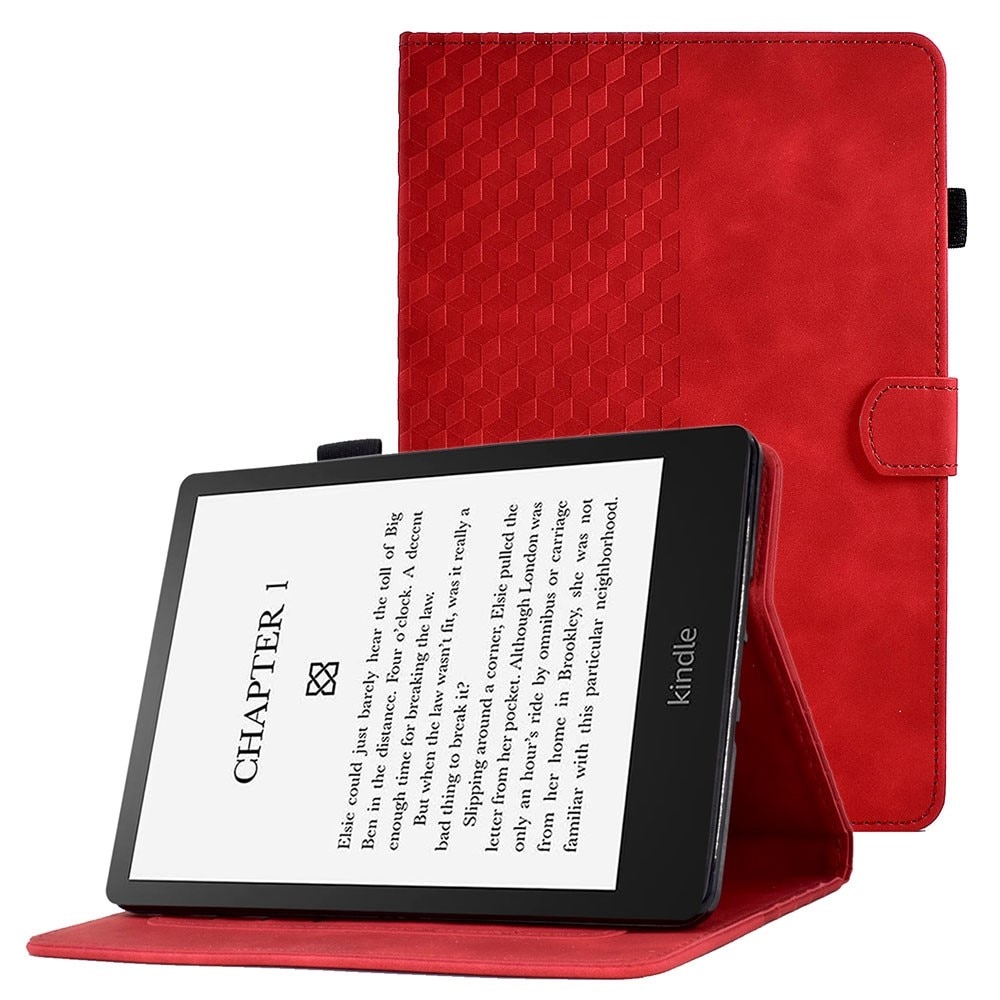 Amazon Kindle Paperwhite Signature Edition (2023) Hoesje met kaarsleuf rood