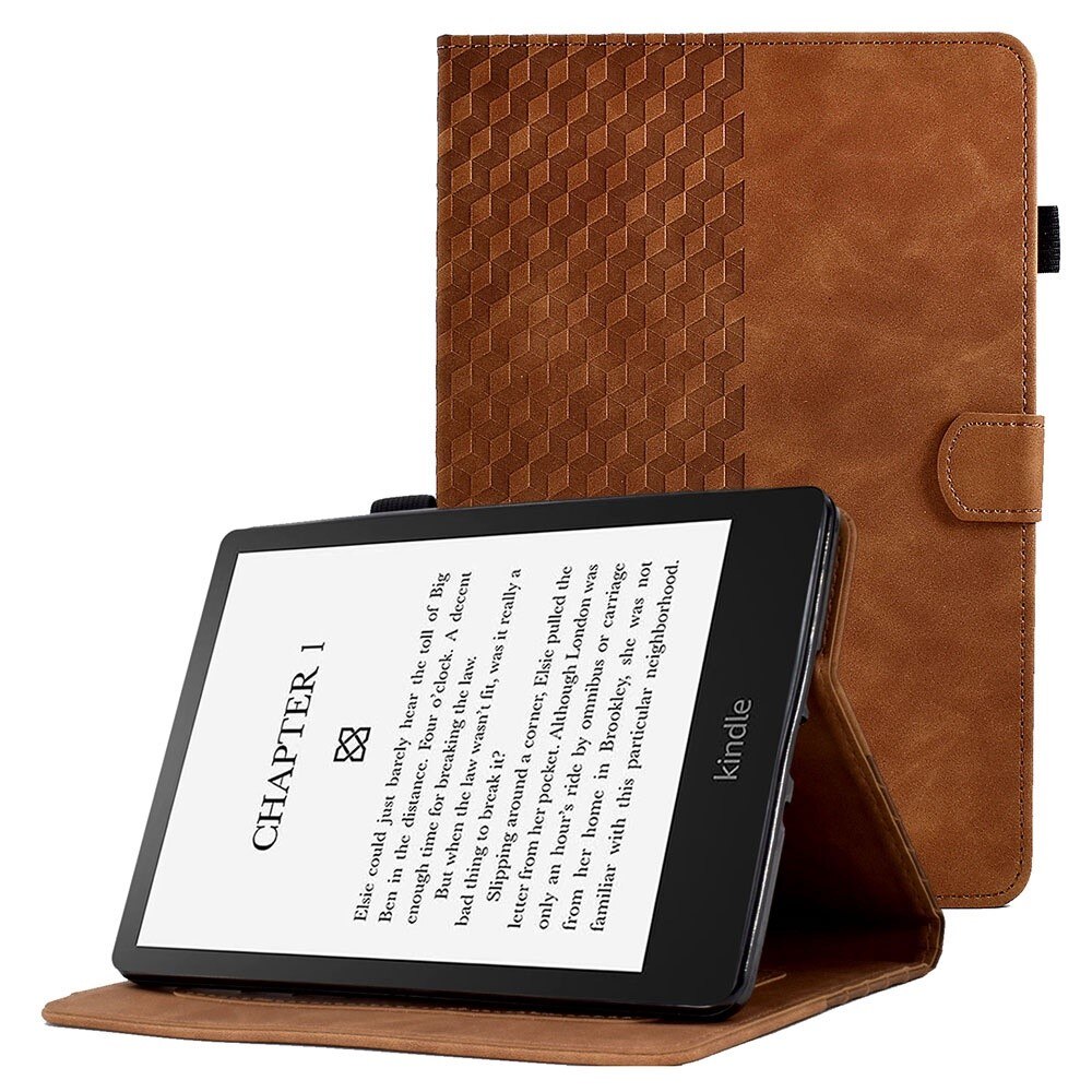 Amazon Kindle Paperwhite Signature Edition (2023) Hoesje met kaarsleuf bruin