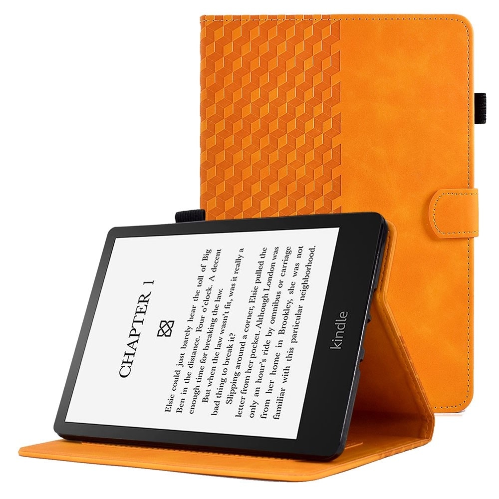 Amazon Kindle Paperwhite Signature Edition (2023) Hoesje met kaarsleuf geel