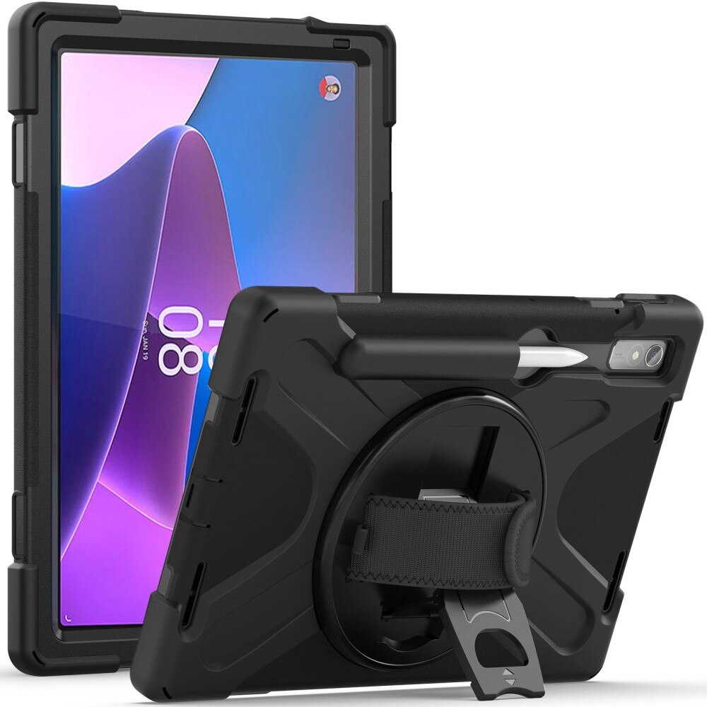 Lenovo Tab P11 Pro (2nd gen) Schokbestendige Hybridcase zwart