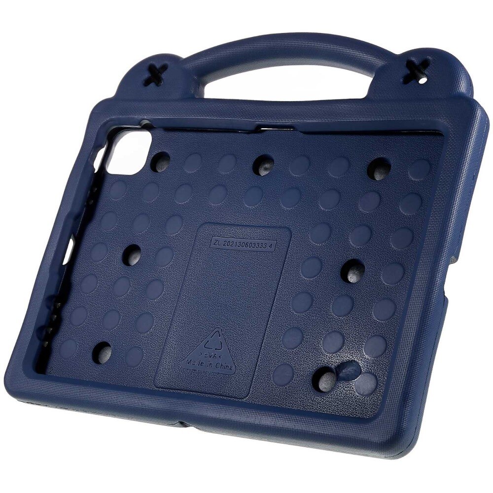 iPad 10.9 10th Gen (2022) Schokbestendig EVA-hoesje Kickstand donkerblauw