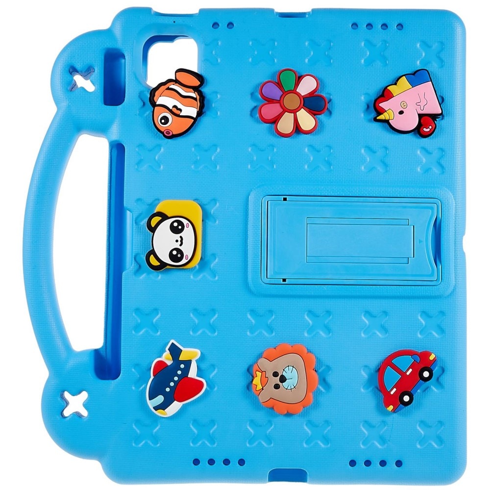 iPad 10.9 10th Gen (2022) Schokbestendig EVA-hoesje Kickstand blauw