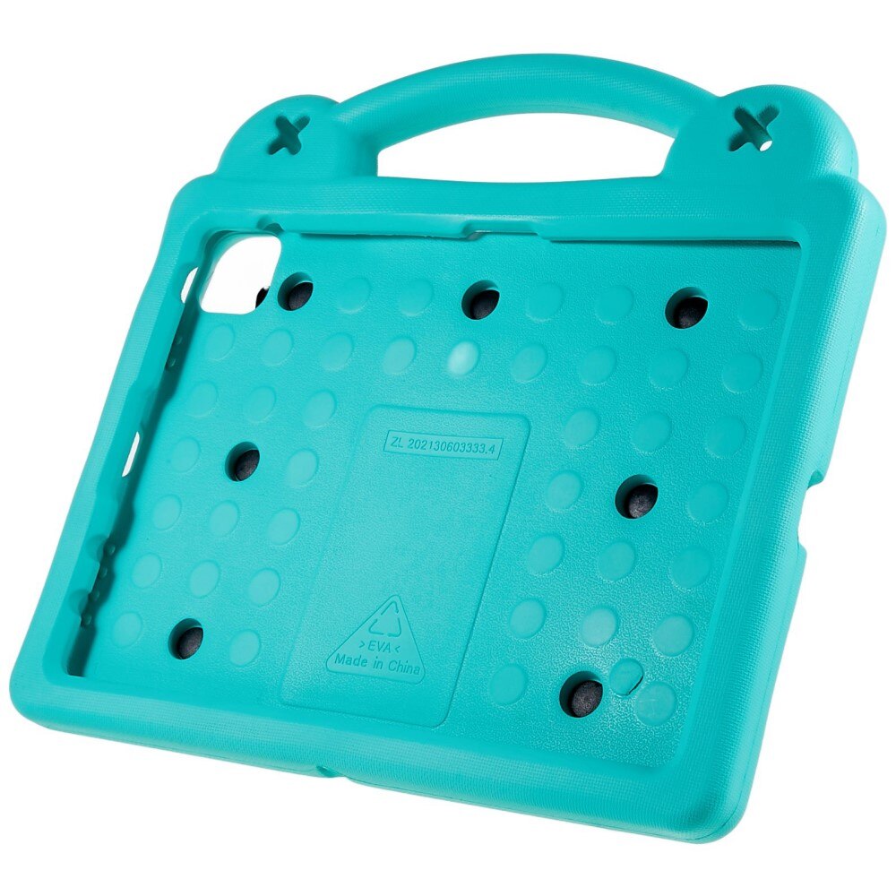 iPad 10.9 10th Gen (2022) Schokbestendig EVA-hoesje Kickstand turquoise