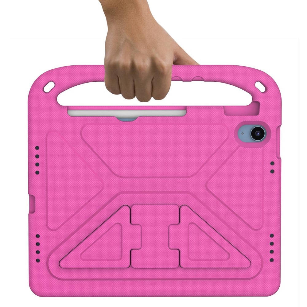 iPad 10.9 10th Gen (2022) EVA-hoes met handvat roze