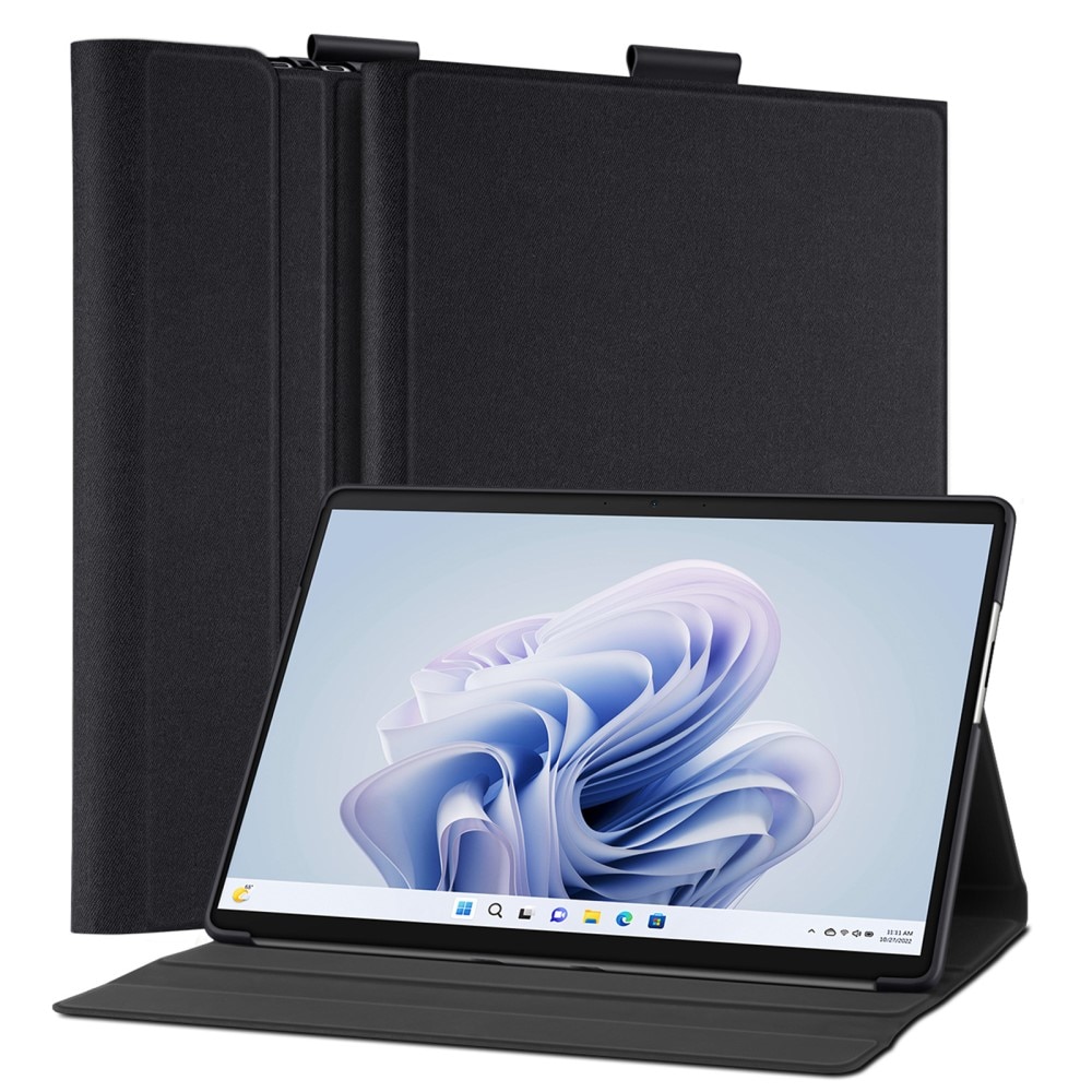 Domo Tri-Fold Case Microsoft Surface Pro 9 zwart