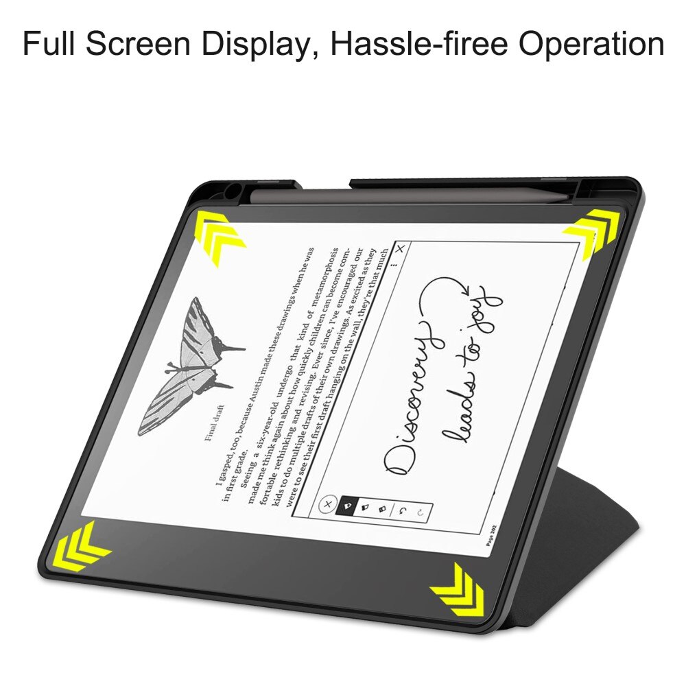 Amazon Kindle Scribe 10.2 Hoesje Origami zwart