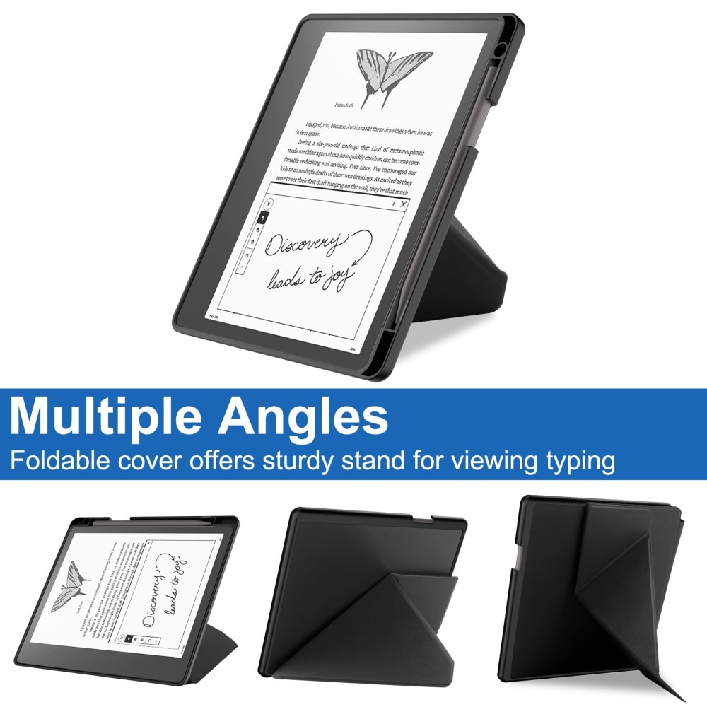 Amazon Kindle Scribe 10.2 Hoesje Origami zwart