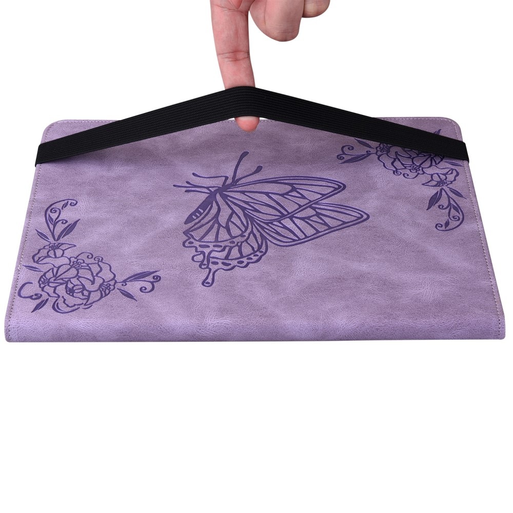  Nokia T21 Leren vlinderhoesje Paars