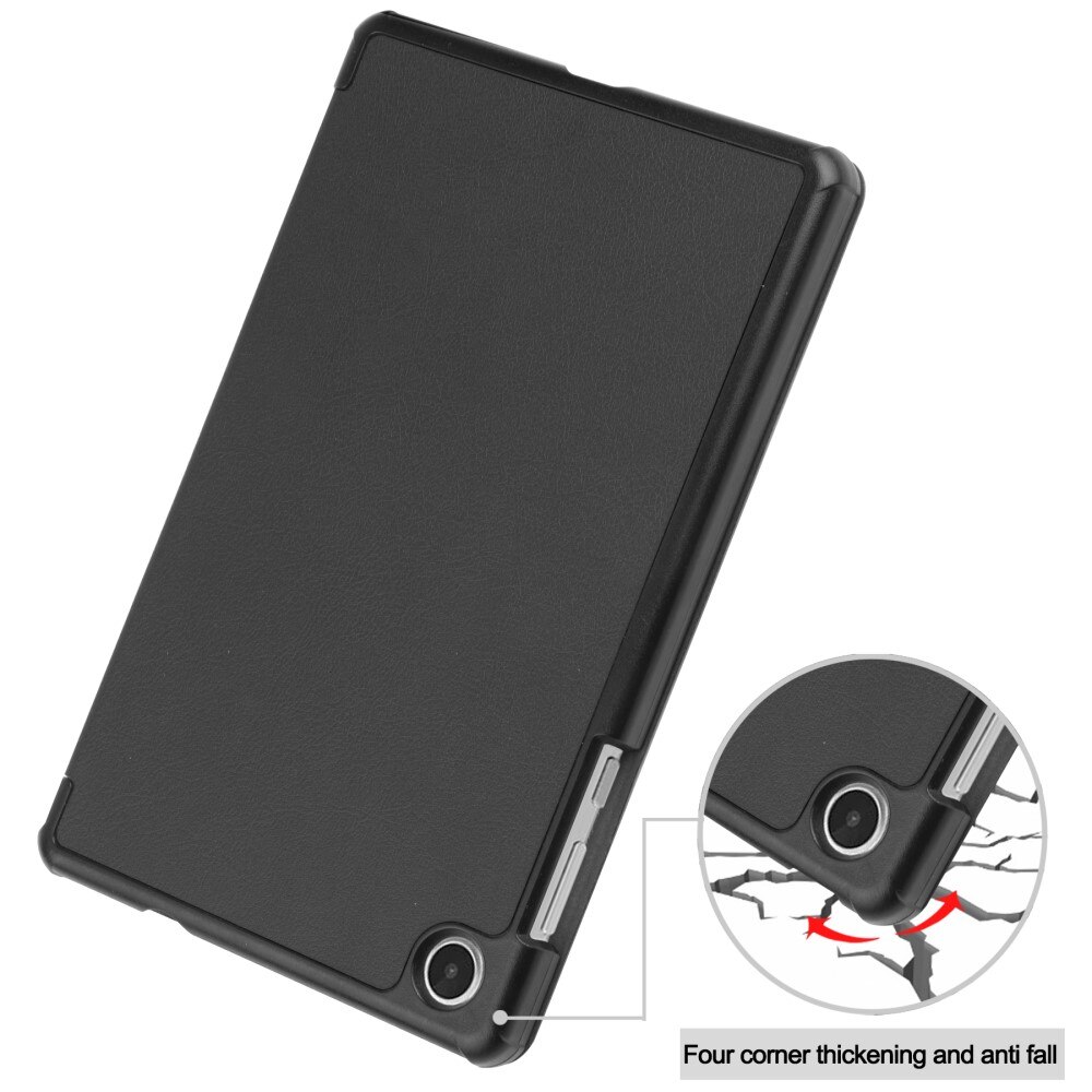  Lenovo Tab M8 (4th Gen) Tri-fold Hoesje Zwart