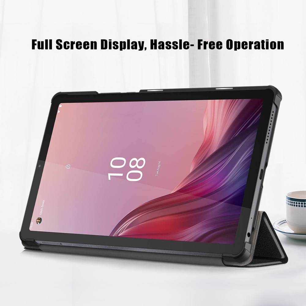 Lenovo Tab M9 Hoesje Tri-fold zwart