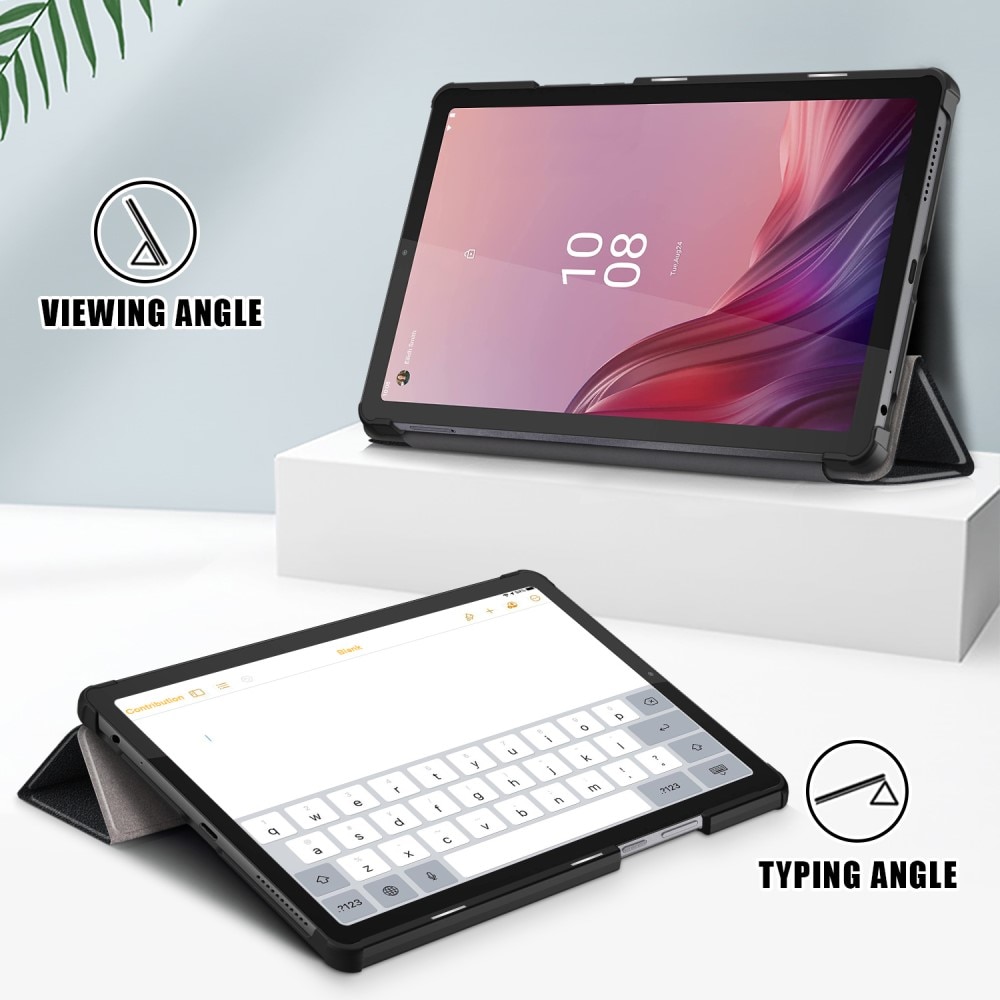 Lenovo Tab M9 Hoesje Tri-fold zwart