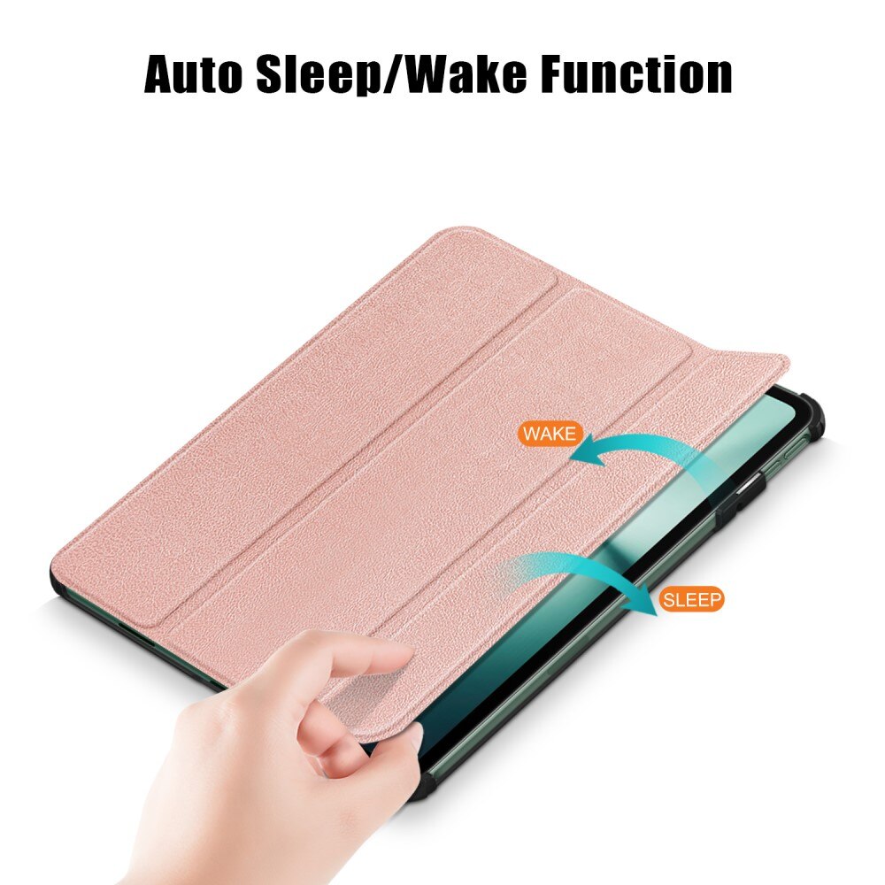  OnePlus Pad Tri-fold Hoesje Rosé goud