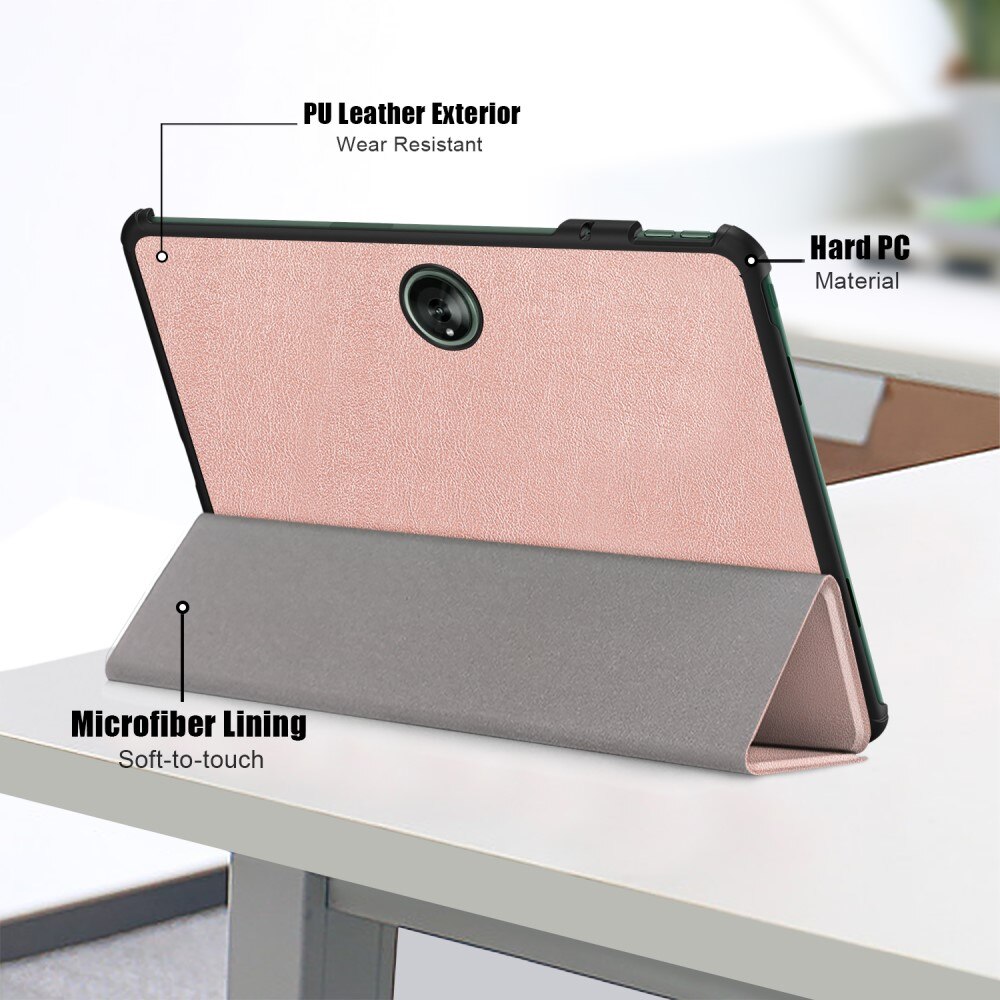  OnePlus Pad Tri-fold Hoesje Rosé goud