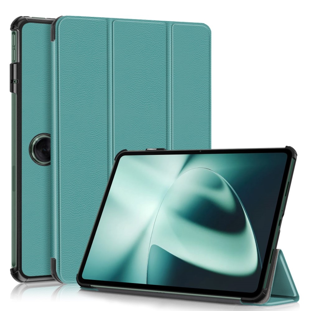 OnePlus Pad Hoesje Tri-fold groen