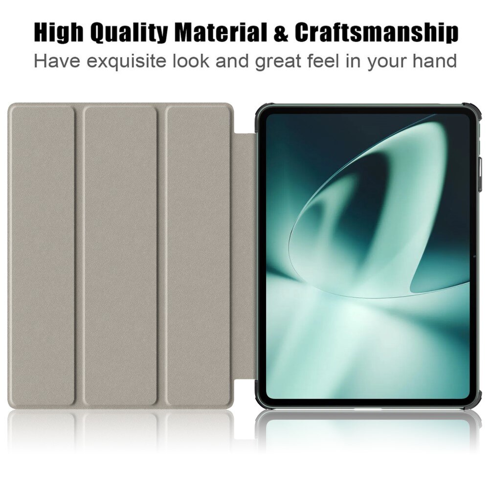 OnePlus Pad Hoesje Tri-fold groen