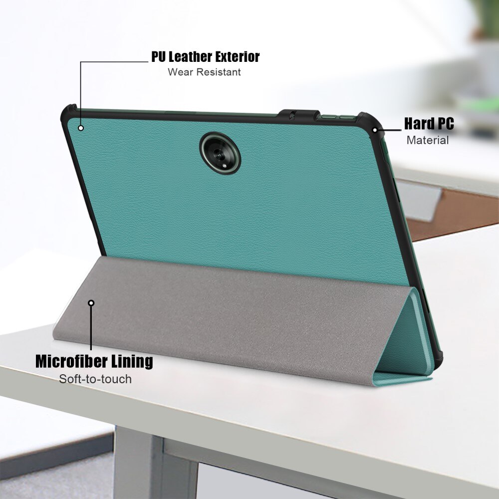 OnePlus Pad Hoesje Tri-fold groen