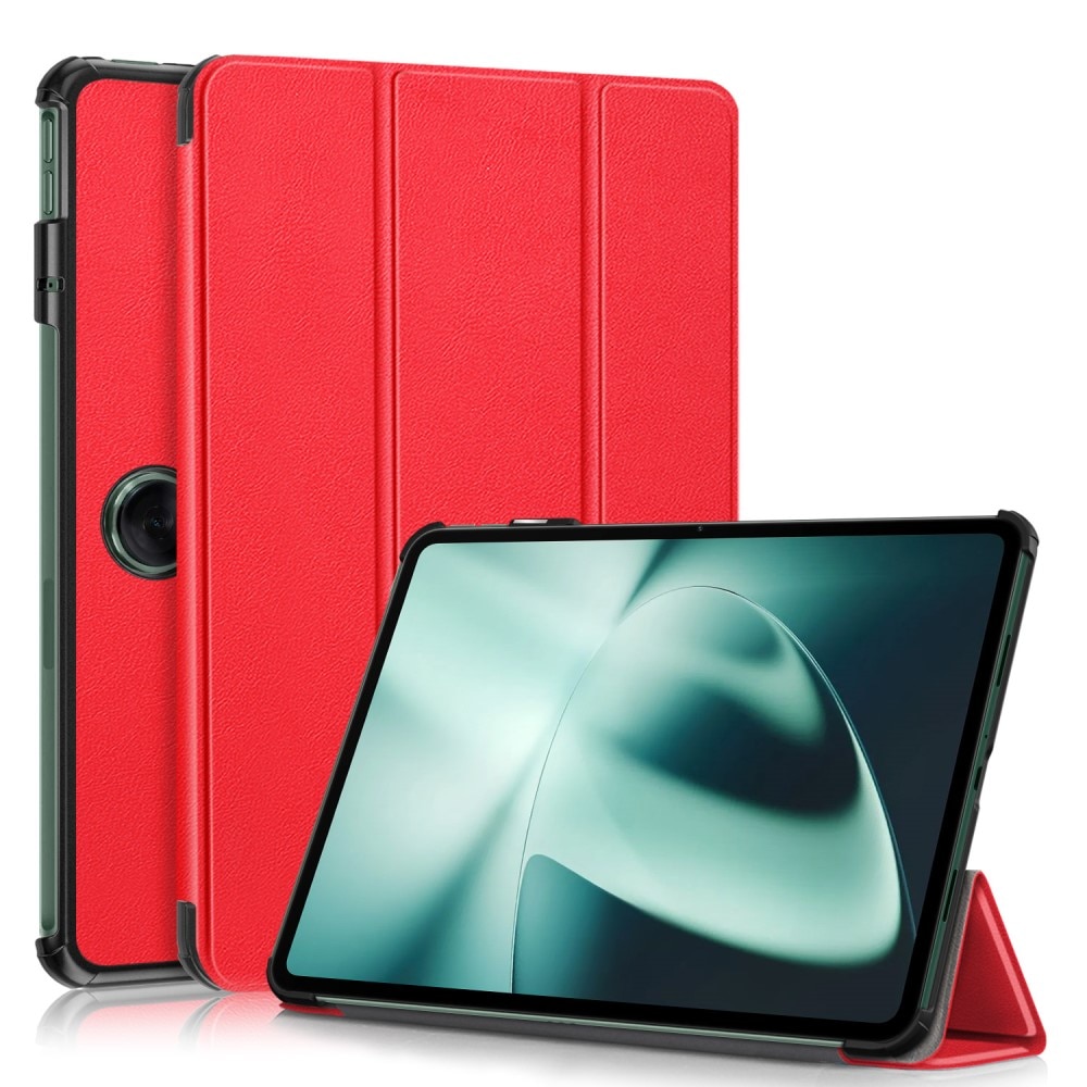 OnePlus Pad Hoesje Tri-fold rood