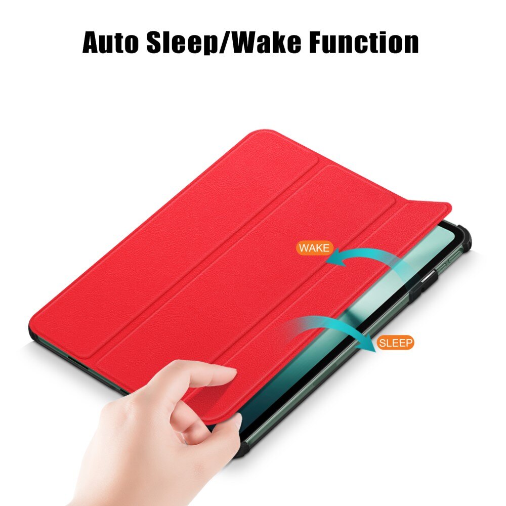  OnePlus Pad Tri-fold Hoesje Rood