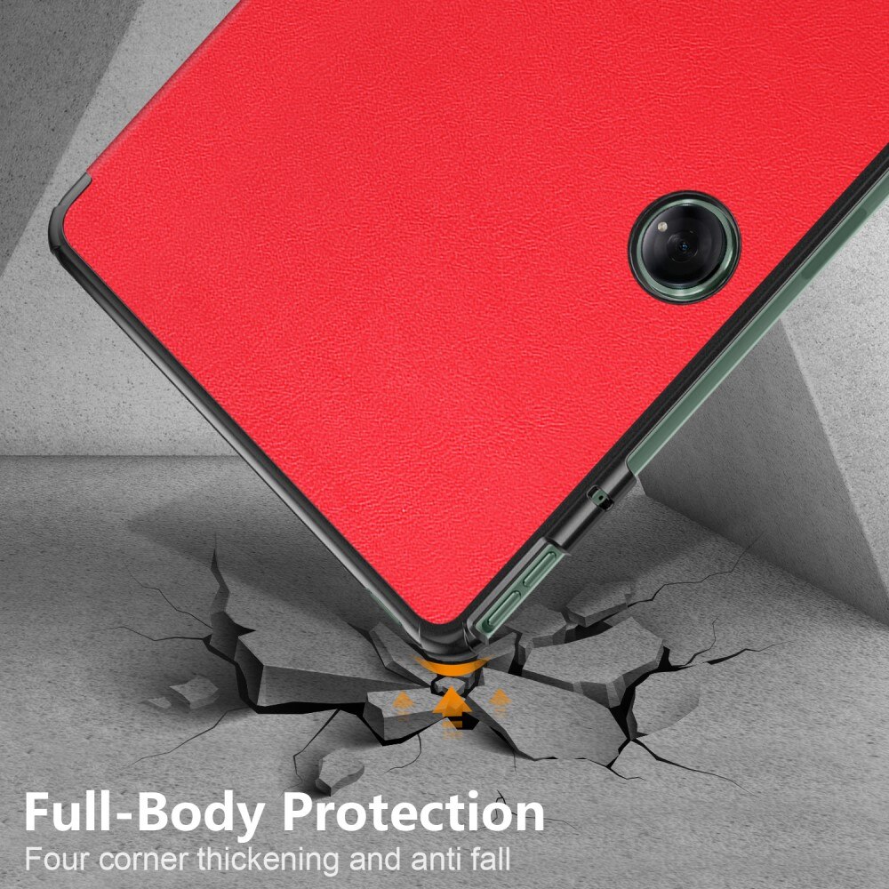  OnePlus Pad Tri-fold Hoesje Rood