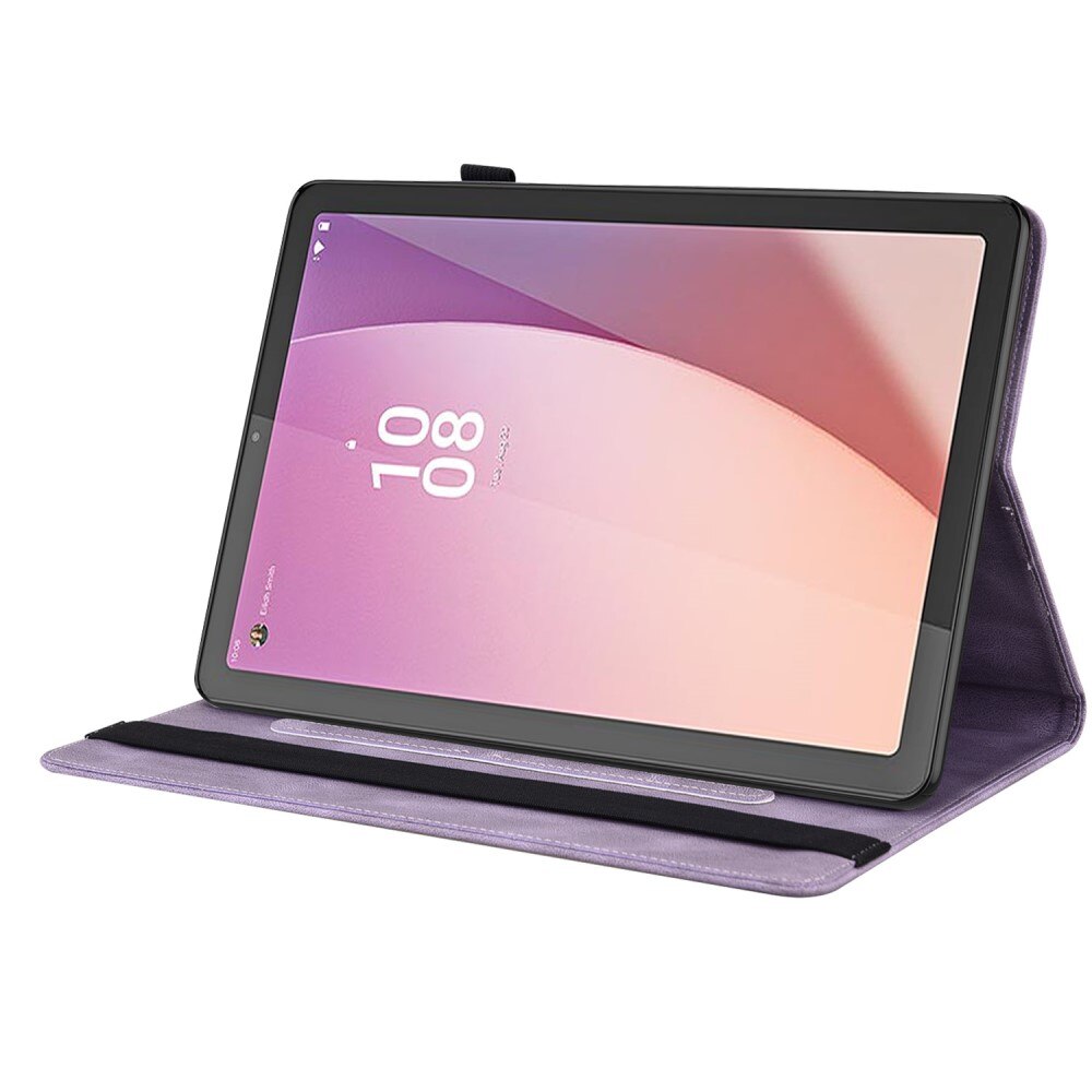 Lenovo Tab M9 Leren vlinderhoesje Paars