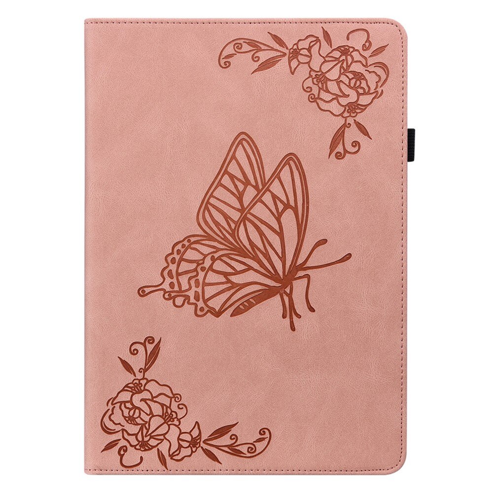 Xiaomi Pad 6 Leren vlinderhoesje Roze