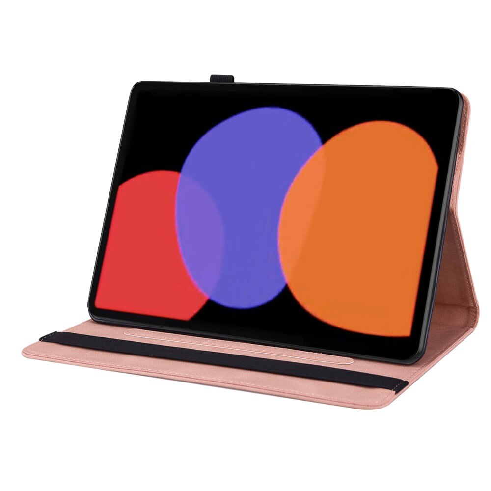 Xiaomi Pad 6 Leren vlinderhoesje Roze