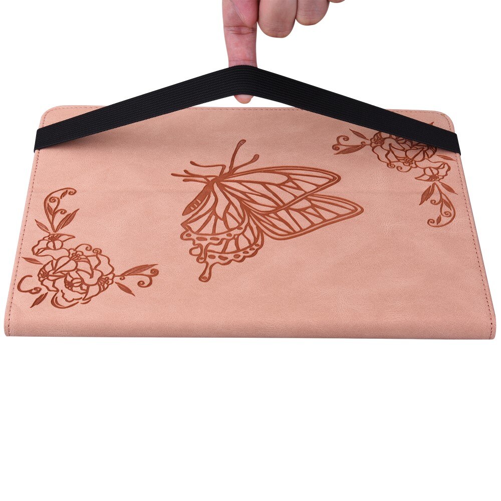 Xiaomi Pad 6 Leren vlinderhoesje Roze