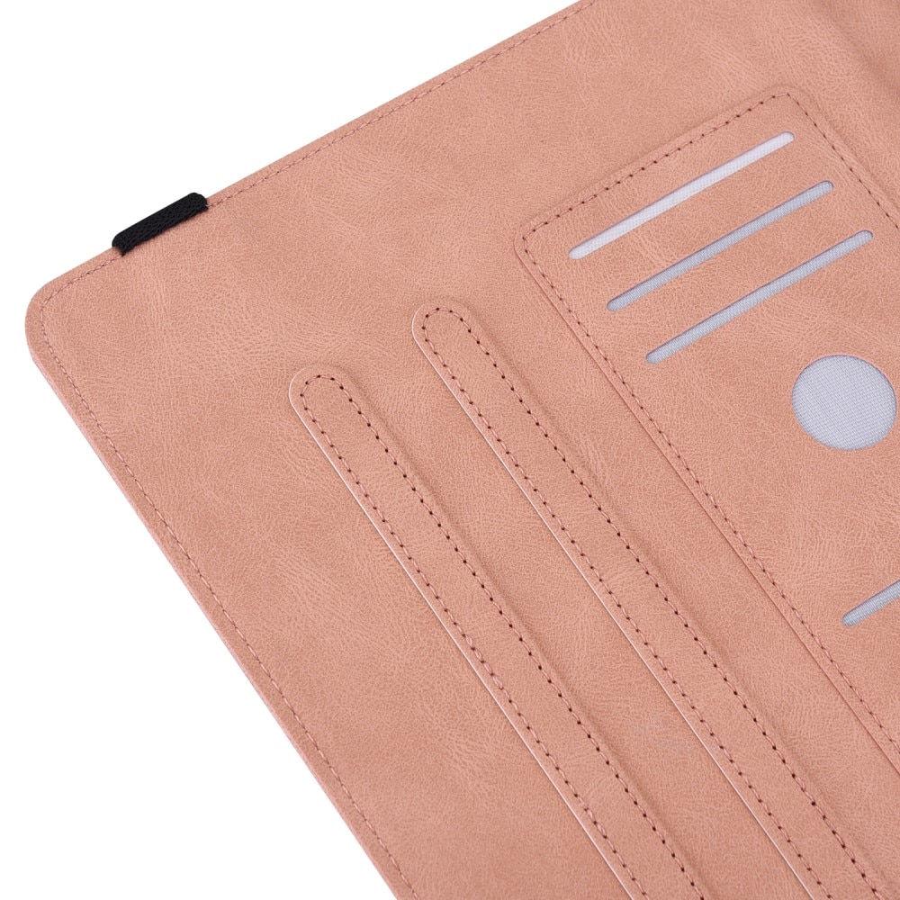 Xiaomi Pad 6 Pro Leren vlinderhoesje roze
