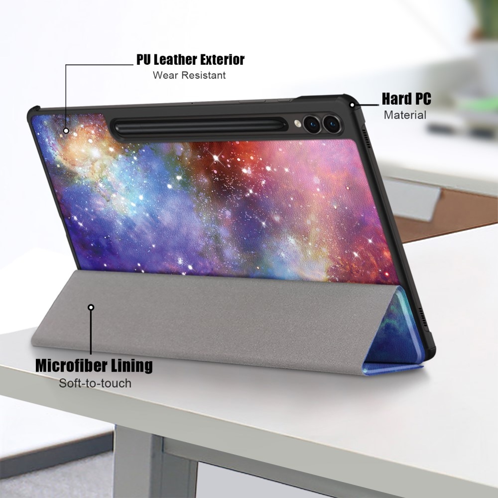 Samsung Galaxy Tab S9 Plus Hoesje Tri-fold, ruimte