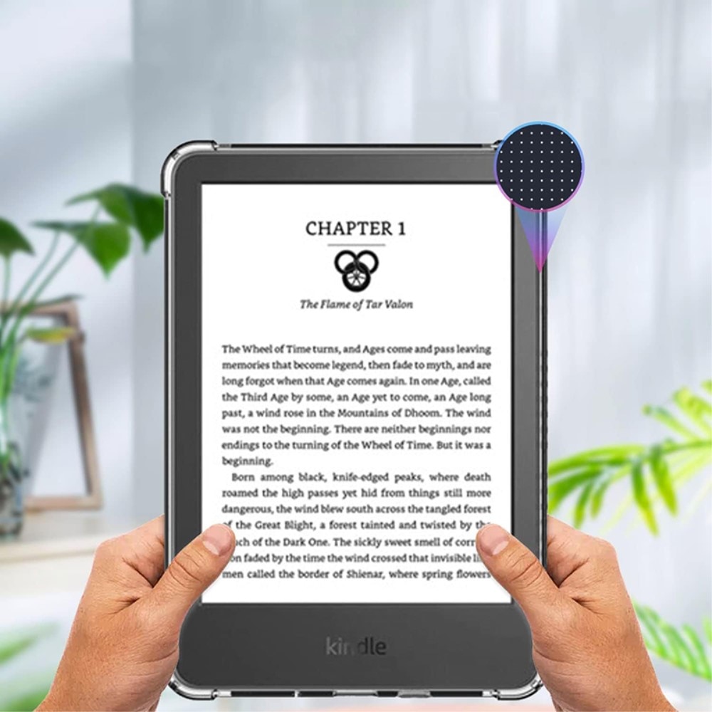 Amazon Kindle 6" (2022) Backcover hoesje transparant