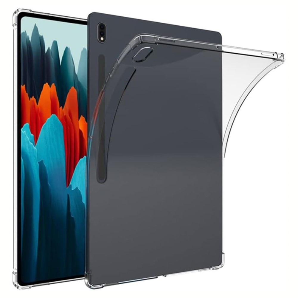 Samsung Galaxy Tab S7 Plus Schokbestendige TPU hoesje transparant
