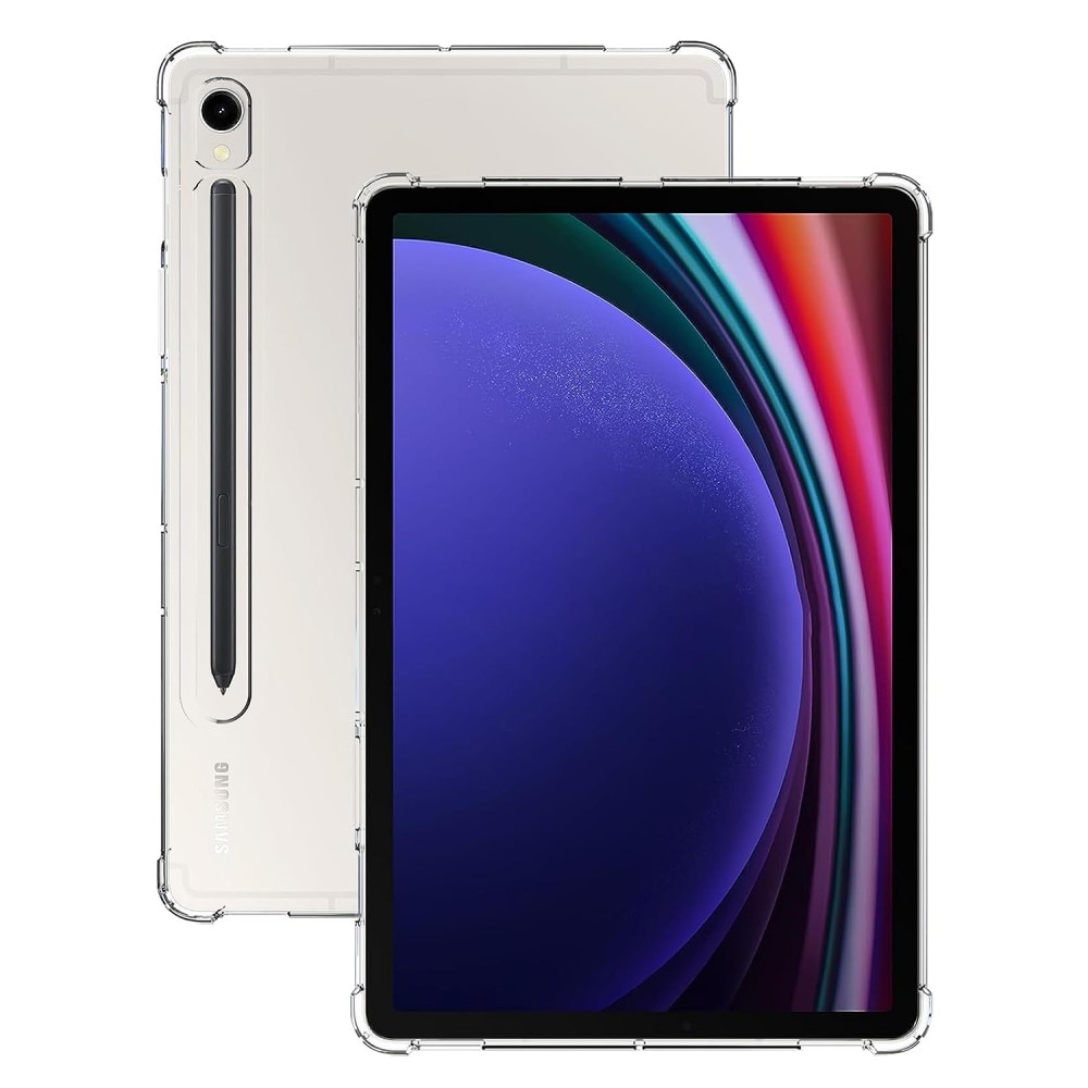 Samsung Galaxy Tab S9 Schokbestendige TPU hoesje transparant