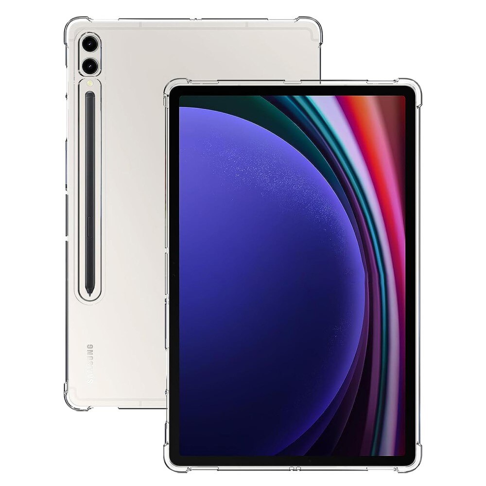 Samsung Galaxy Tab S9 Plus Schokbestendige TPU hoesje transparant