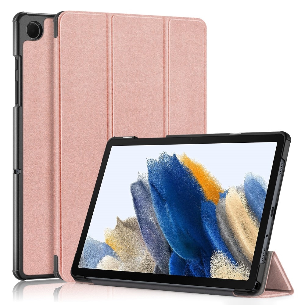 Samsung Galaxy Tab A9 Plus Hoesje Tri-fold rosé goud
