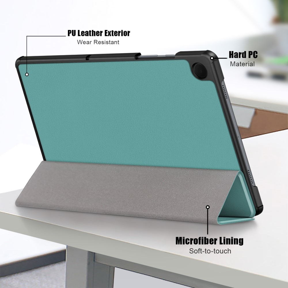 Samsung Galaxy Tab A9 Plus Hoesje Tri-fold groen