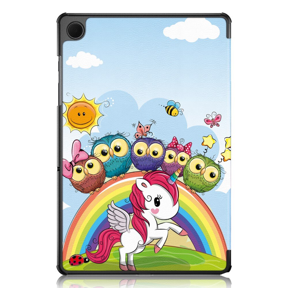 Samsung Galaxy Tab A9 Plus Tri-fold Hoesje Veelkleurig/patroon