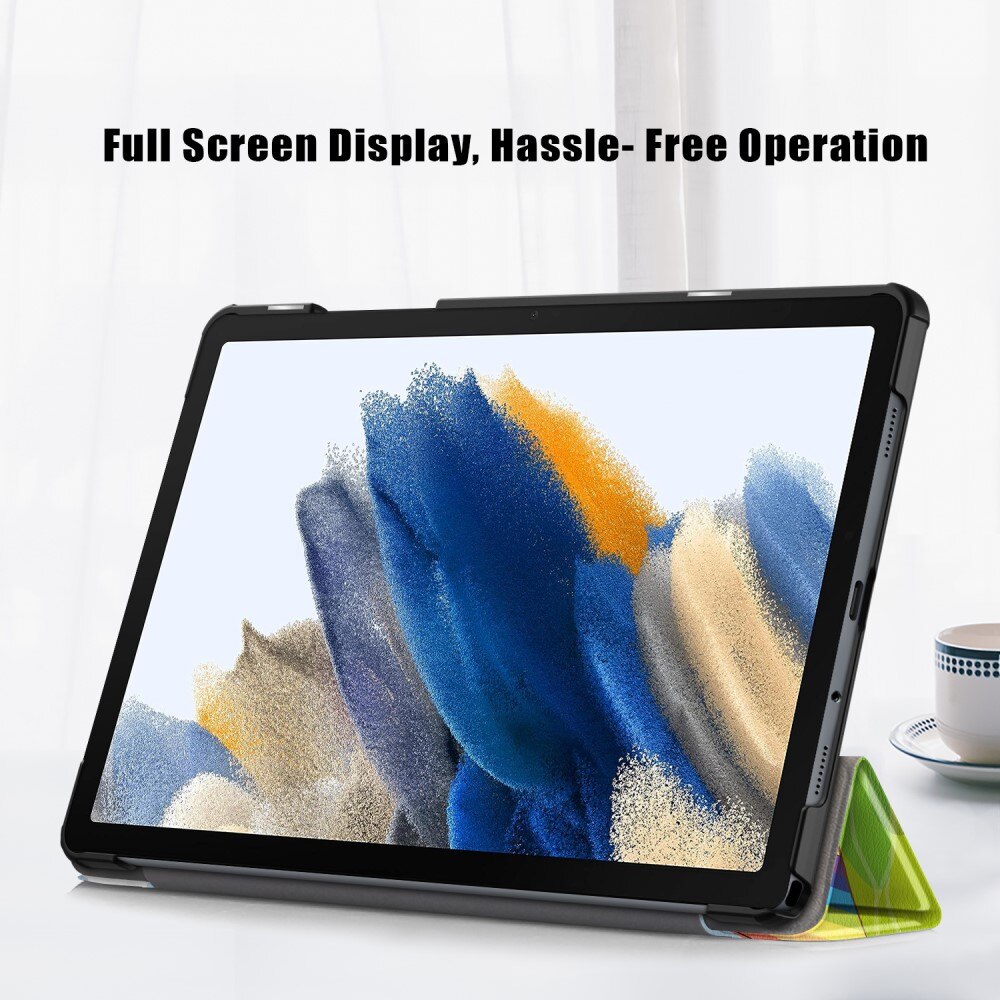 Samsung Galaxy Tab A9 Plus Tri-fold Hoesje Veelkleurig/patroon