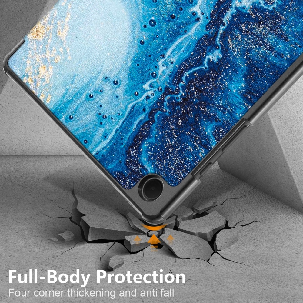 Samsung Galaxy Tab A9 Plus Hoesje Tri-fold zee