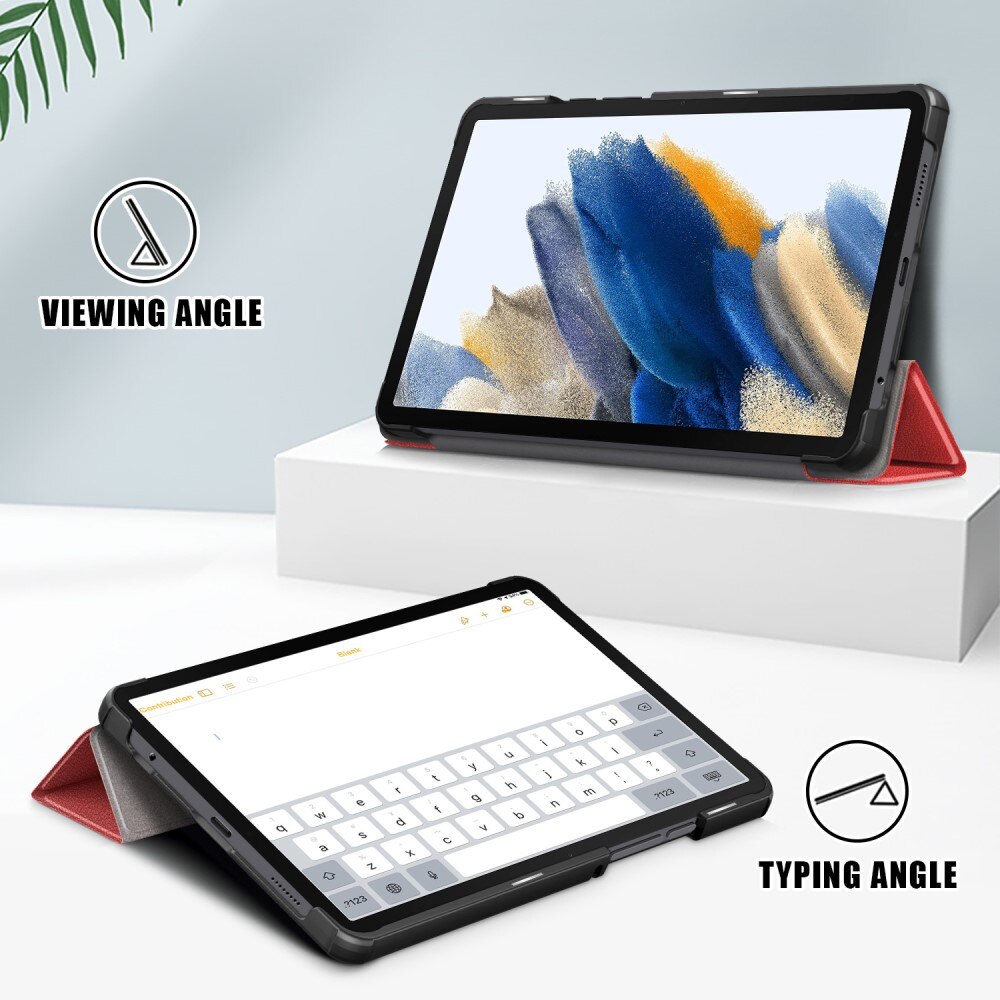 Samsung Galaxy Tab A9 Tri-fold Hoesje Rood