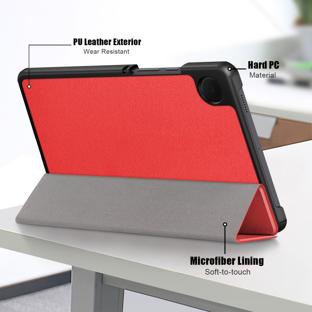 Samsung Galaxy Tab A9 Tri-fold Hoesje Rood