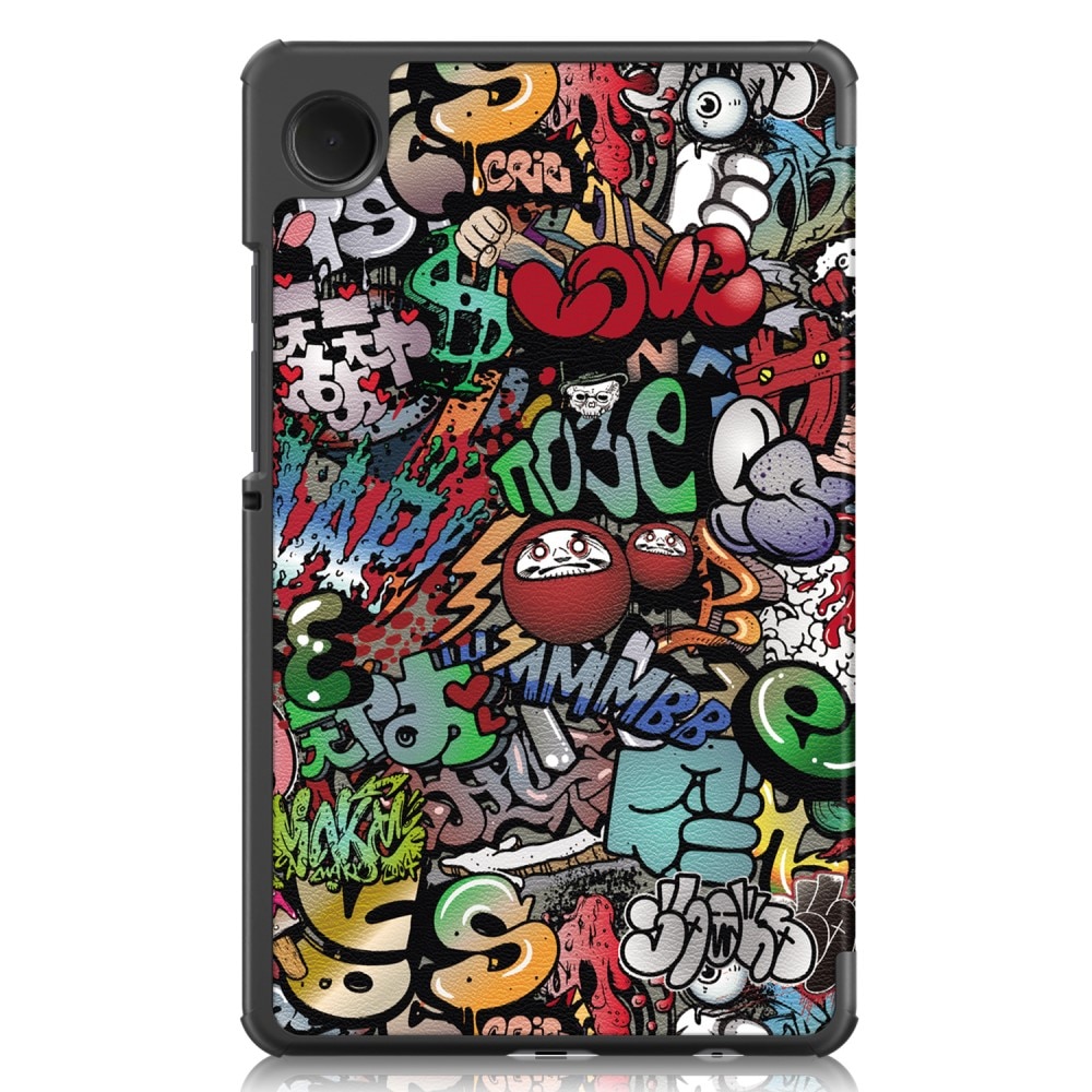 Samsung Galaxy Tab A9 Hoesje Tri-fold Graffiti