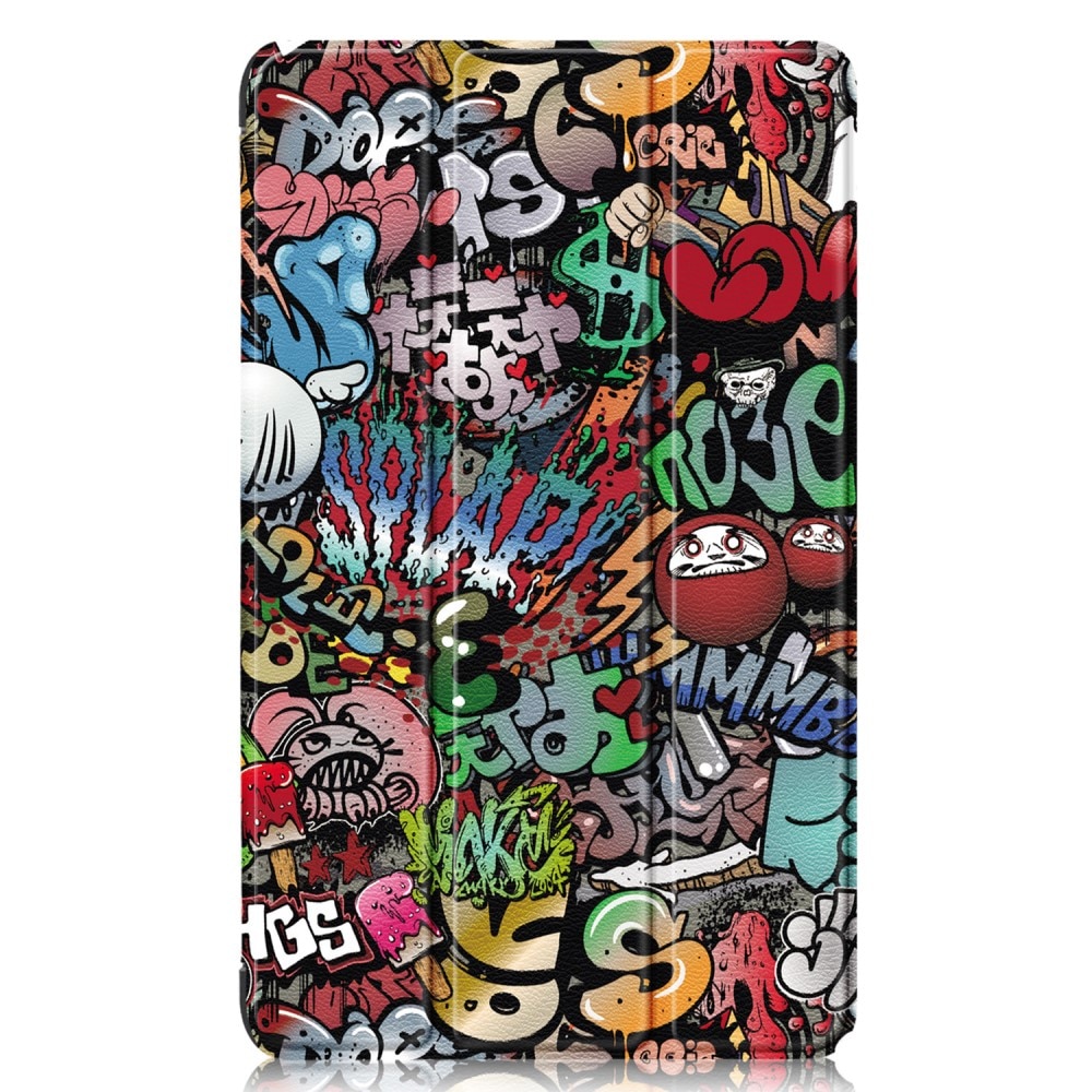 Samsung Galaxy Tab A9 Hoesje Tri-fold Graffiti