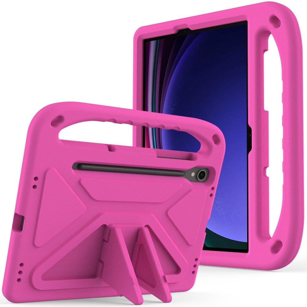 Samsung Galaxy Tab S9 EVA-hoes met handvat roze